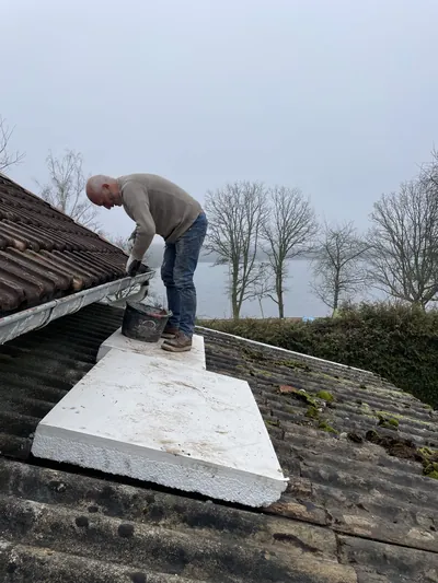 Travaux sur le toit