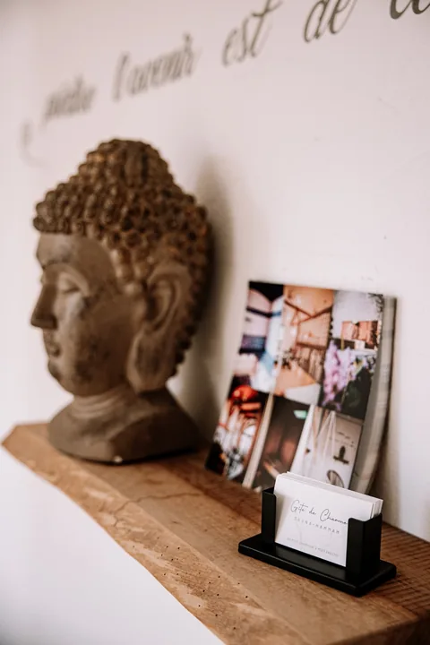 Die Wellnessecke und ihre Dekoration